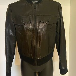 J Brand Leather Jacket